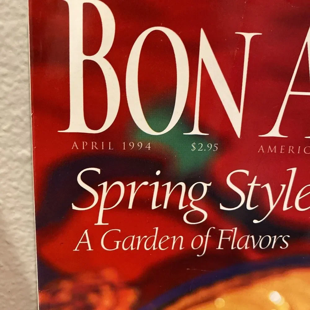 VINTAGE Lot of 3‎ ISSUES of BON APPETIT Magazine April 1994, 1996, 1997 Spring